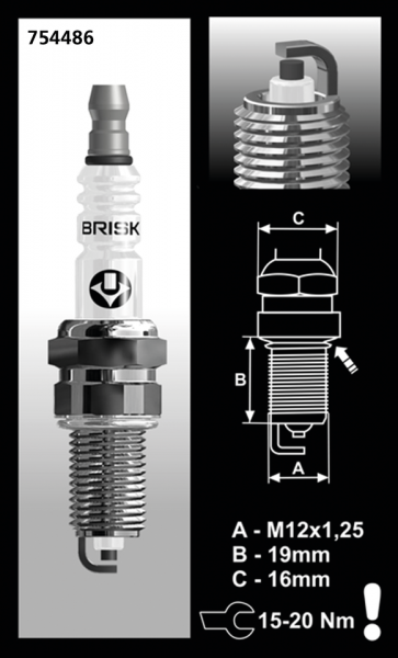 BRISK SPARK PLUGS